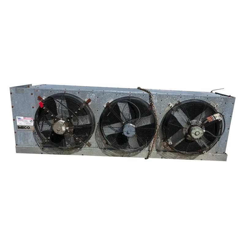 Serpentín evaporador de amoníaco Imeco GPX340L8-1230 - 15 TR, 3 ventiladores (baja temperatura)