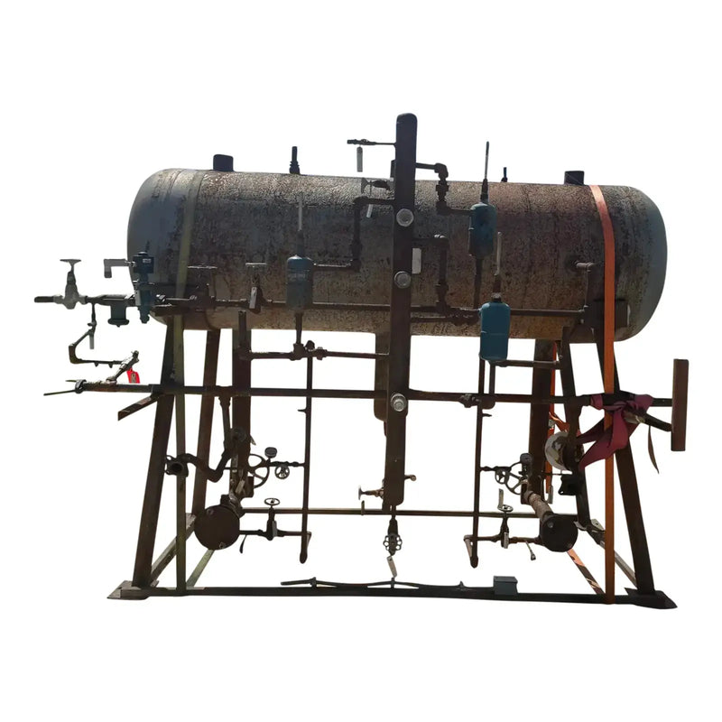 E.L. Nickell Co. Horizontal Ammonia Recirculator (36 in. X 108 in. 580 Gallons)