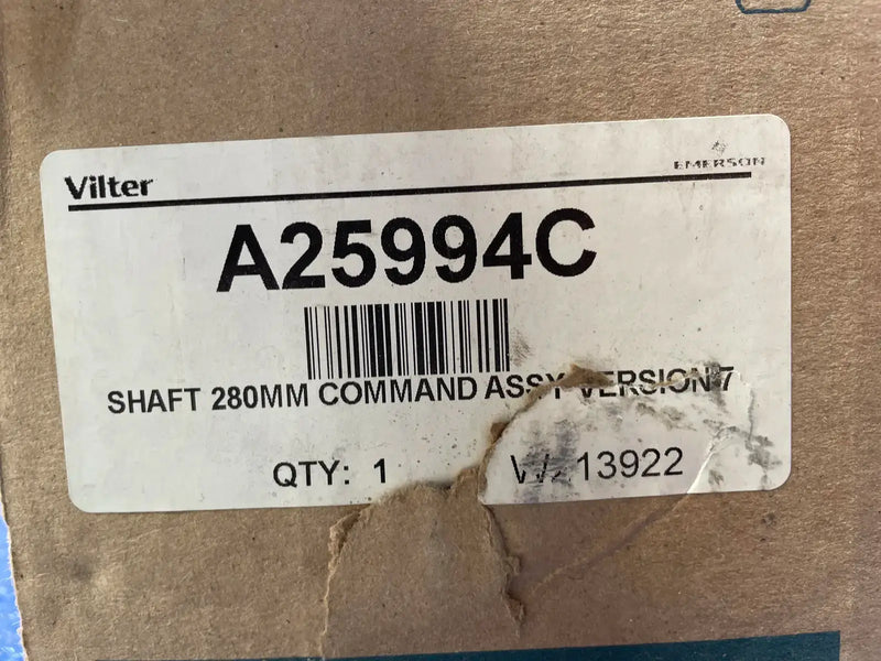 Vilter A25994C Shaft 280MM Command Assembly Version 7