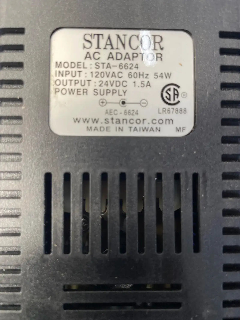 Stancor Electronics STA-6624 AC/DC Adapter Power Supply Cord