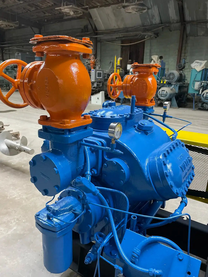 Vilter 456 6-Cylinder Reciprocating Compressor Package (100 HP 230/460