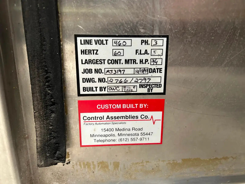 Northfield Freezing Systems (JBT) SuperCONTACT Crust Freezer, Stainless Steel Refrigerated Cold Table