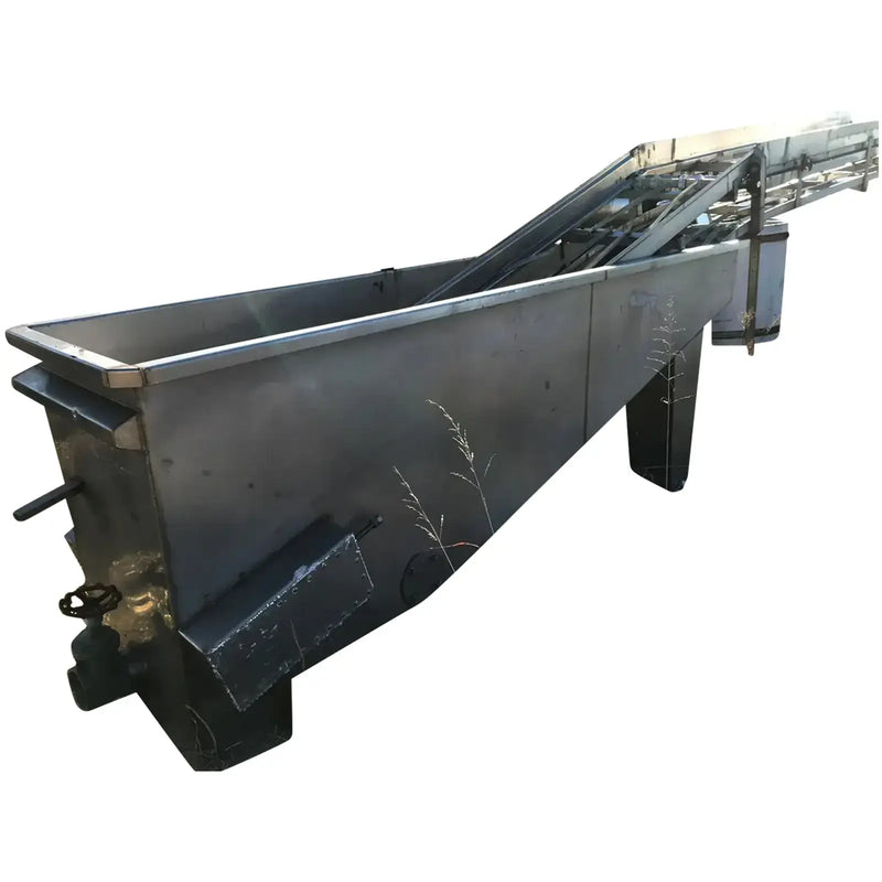Elevated Conveyor with Wash Tank- 320 Gallon