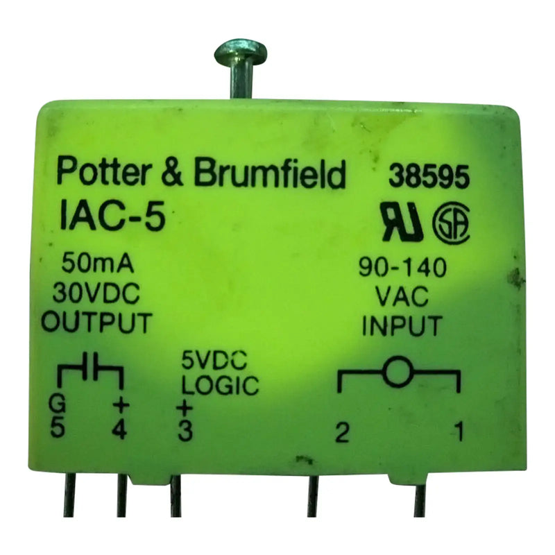 Módulos de entrada de 5 clavijas Potter &amp; Brumfield