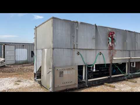 Turbo Ice Máquina de hacer hielo con placa CAR80LR de acero inoxidable (refrigeración de amoníaco (R-717), 40 toneladas por día)
