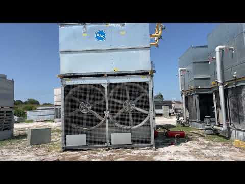 Condensador evaporativo BAC VCA-433A (433 toneladas nominales, motores de 2 a 15 HP, 1 unidad de torre)