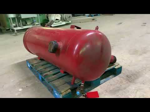 Tanque de aceite Vilter Super Separator (20 pulgadas x 57 pulgadas, 75 galones)