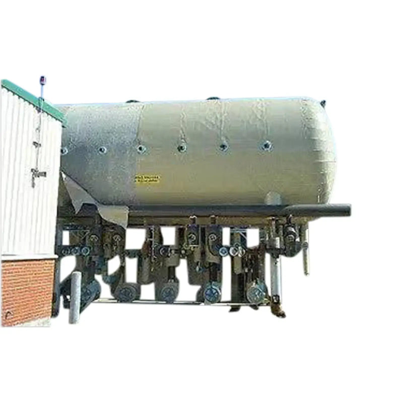 Recirculador de amoníaco EL Nickell Co. - 144 pulgadas de diámetro. x 32 pies de largo