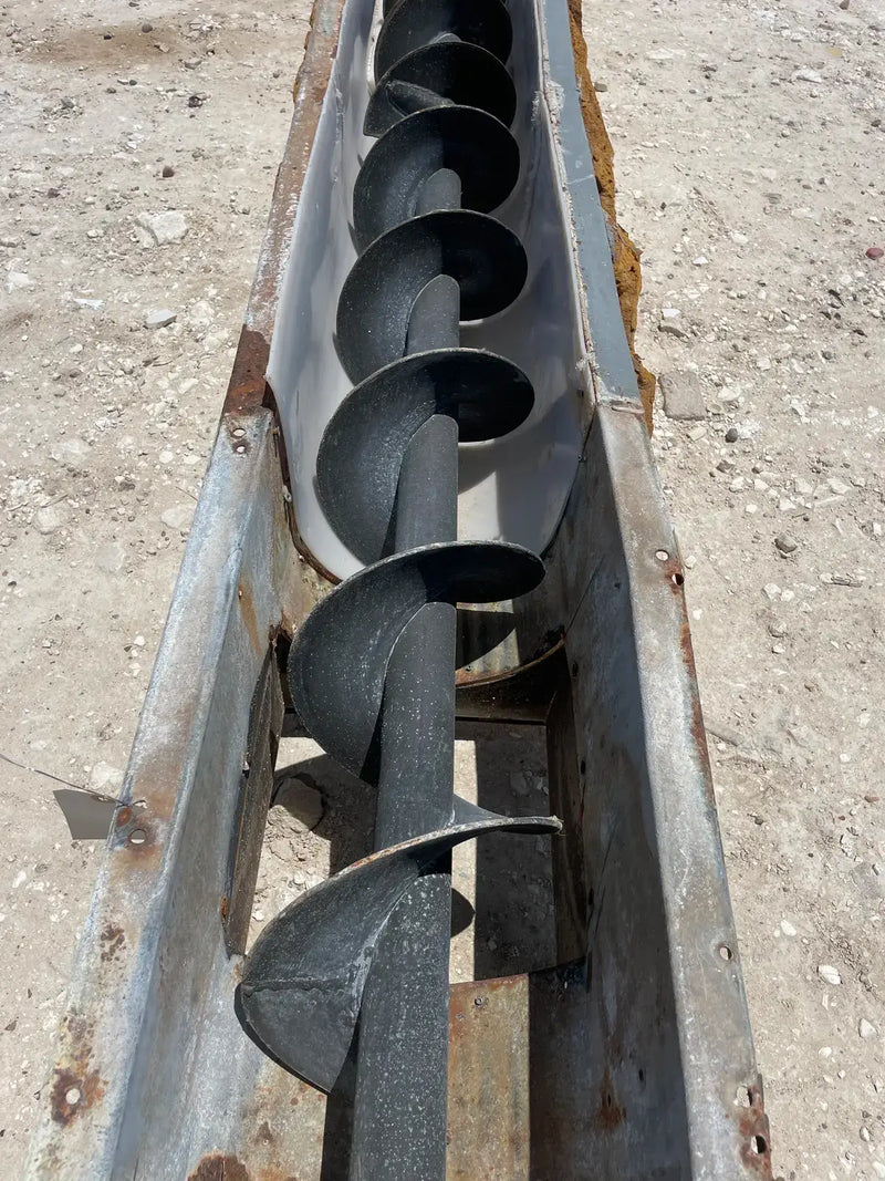 Barrena de tornillo de acero galvanizado (360 pulg. X 14 pulg. Diámetro del tornillo: 9 pulg.)