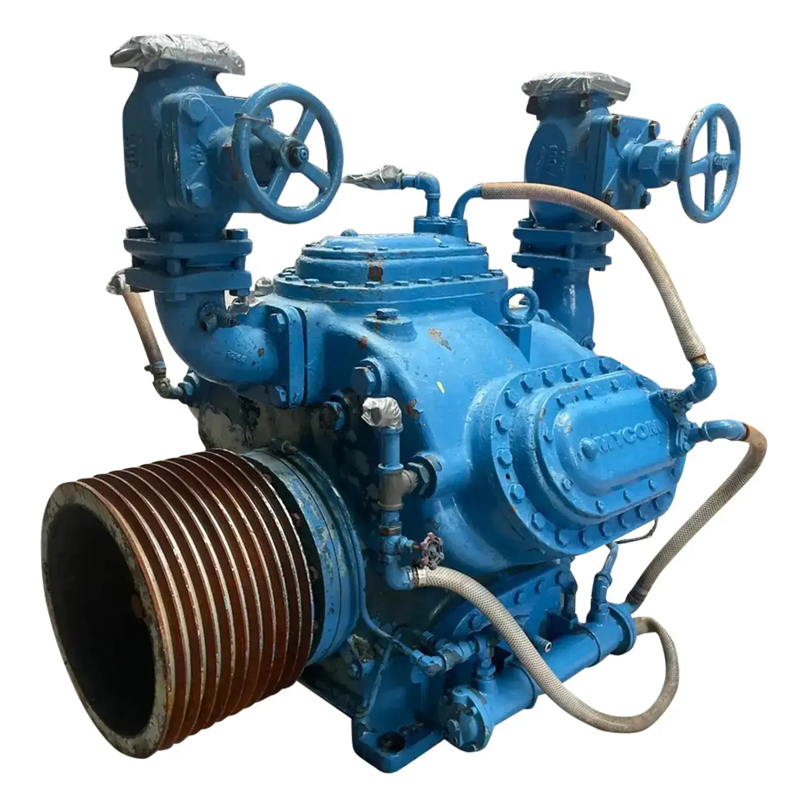 Mycom 6-Cylinder Reciprocating Compressor Package (Belt Driven)