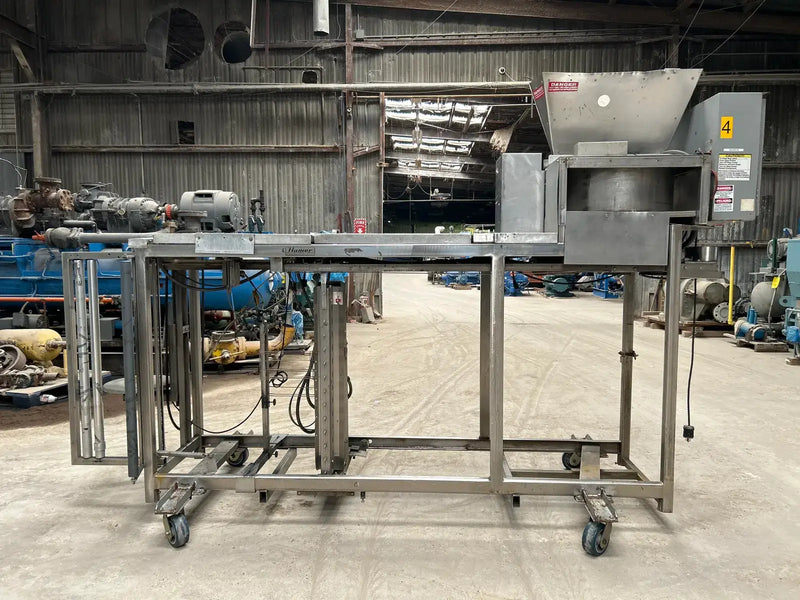 Hamer 1550 Automatic Form Fill and Seal Ice Bagging System