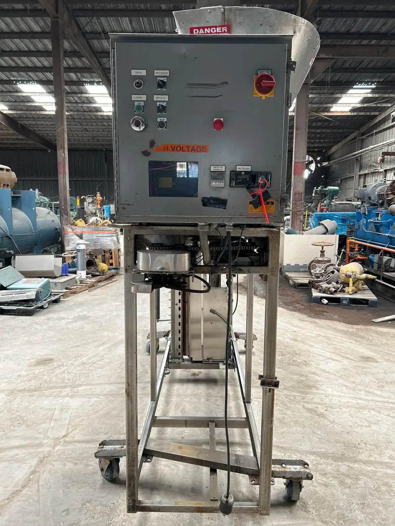 Hamer 1550 Automatic Form Fill and Seal Ice Bagging System