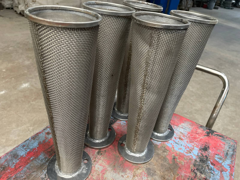 Cone Type Stainless Steel Mesh Filters