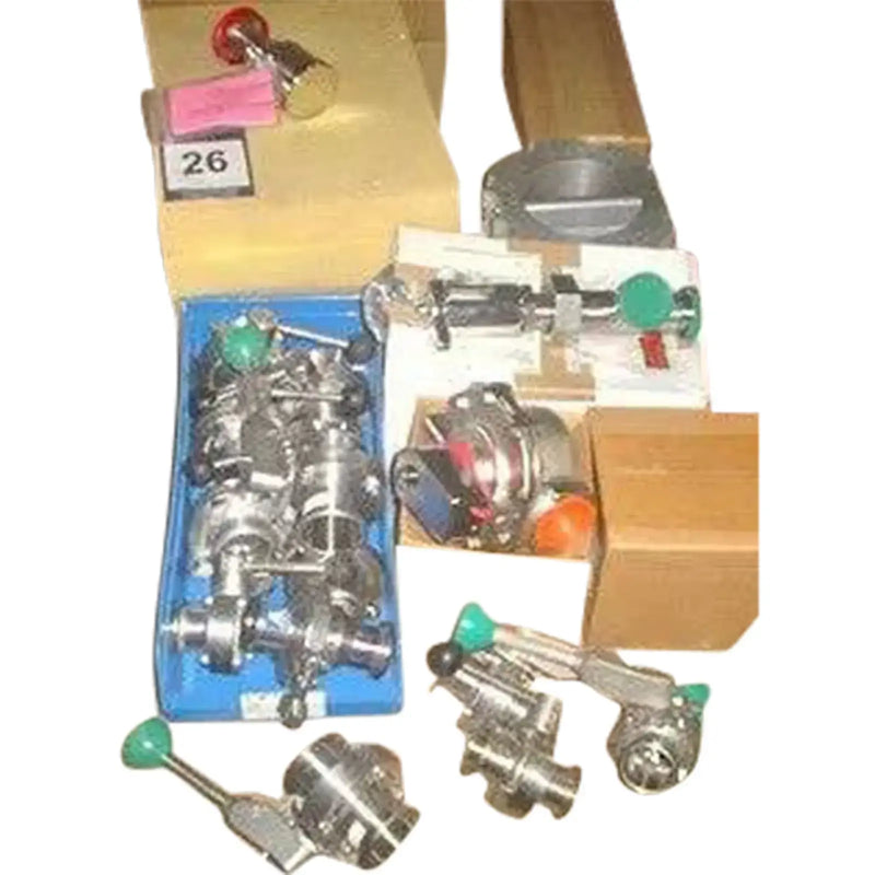 Assorted Stainless Steel Valves / Actuators