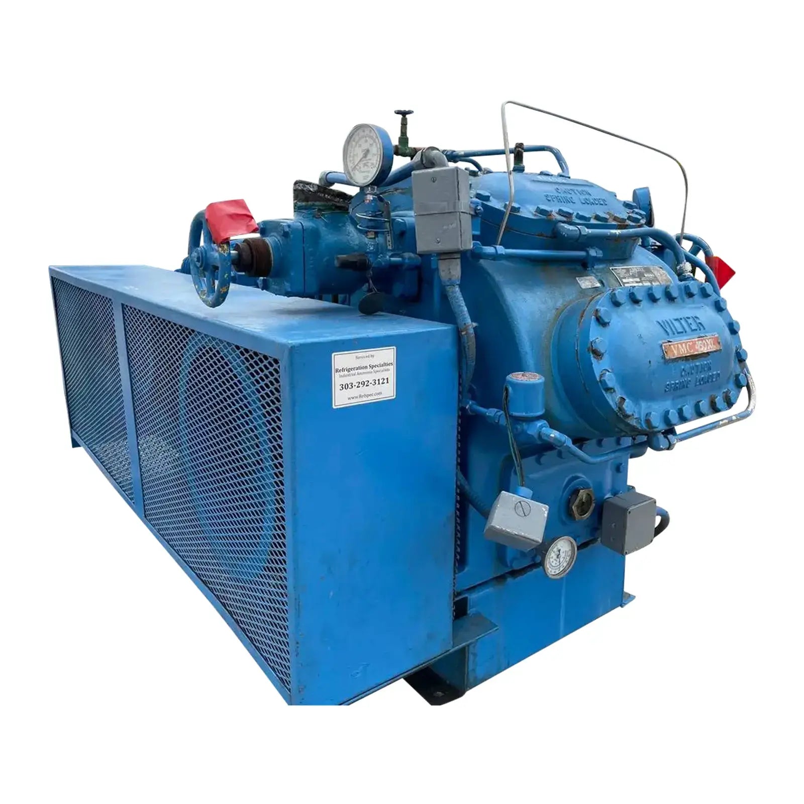 Vilter 458XL 8-Cylinder Reciprocating Compressor Package (150 HP 460 V