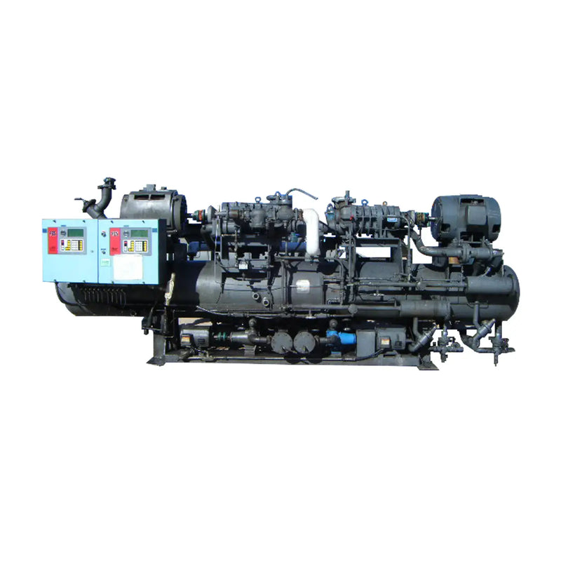 FES 140-140 Rotary Screw Compressor Package (Mycom 160L, 150 HP 460 V, FES Micro Control Panel)