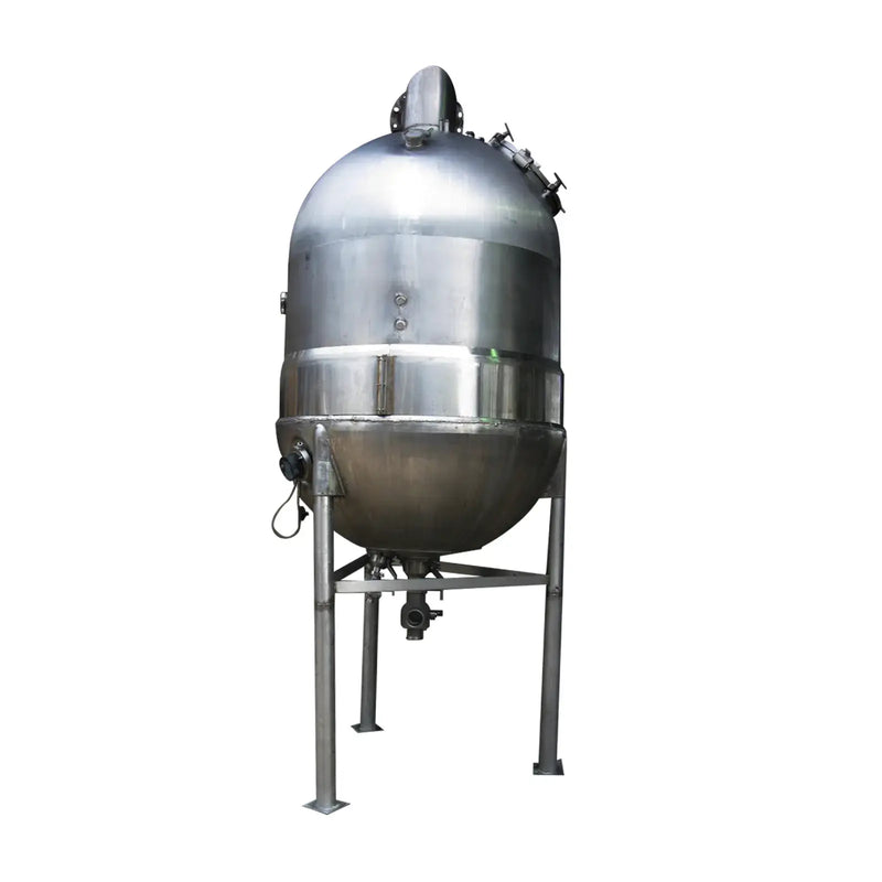 Stainless Steel Jacketed Vacuum Kettle - 750 Gallon