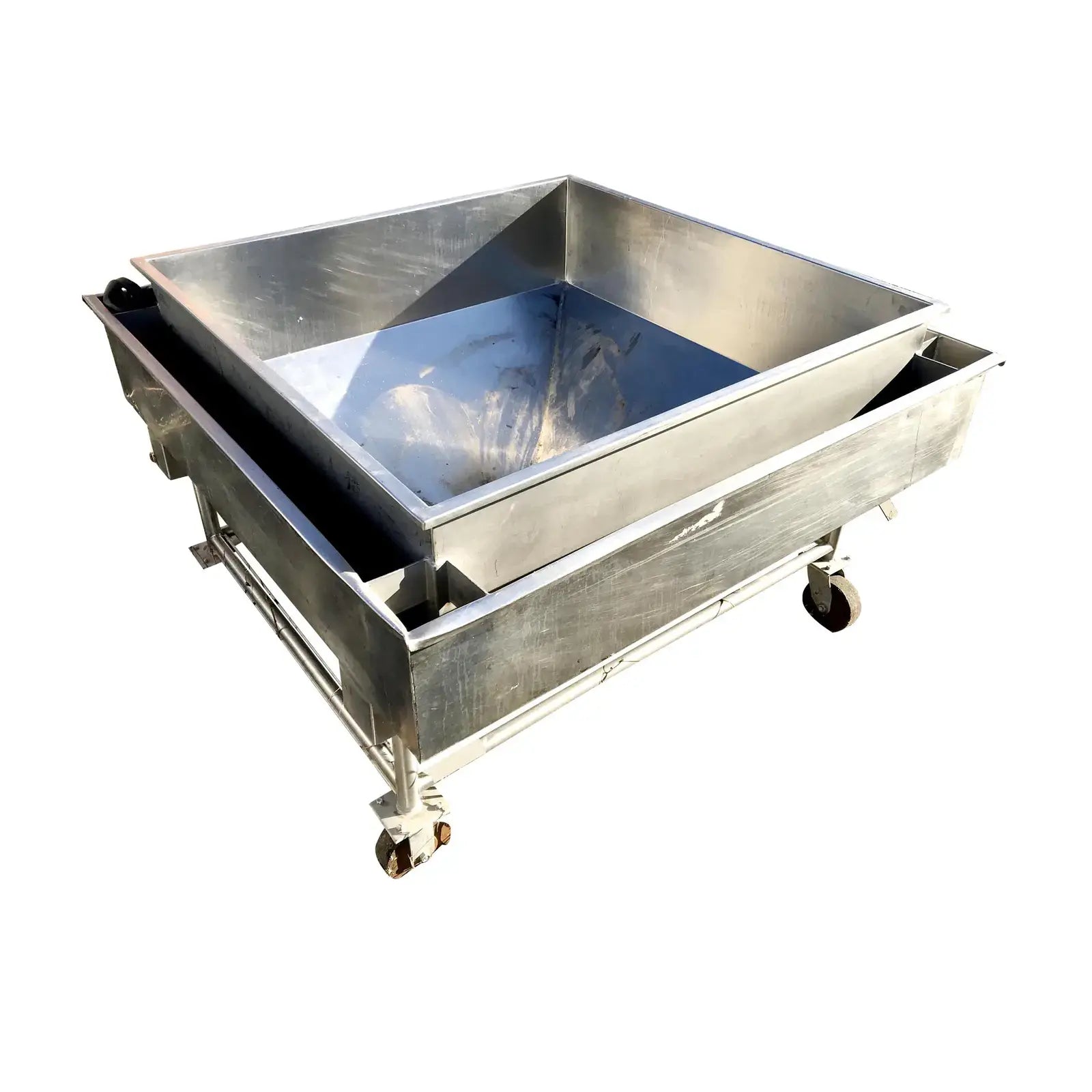 Steel Rectangle Tank Stainless Steel Double Wall Rectangular Tank