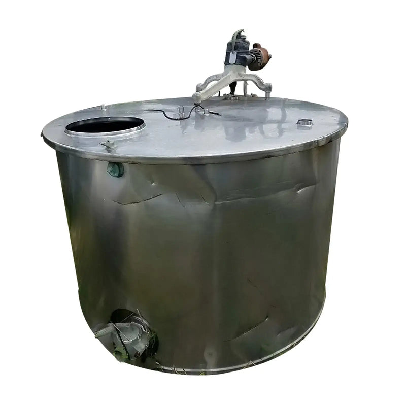 Pfaudler Stainless Steel Process Tank - 300 gallons