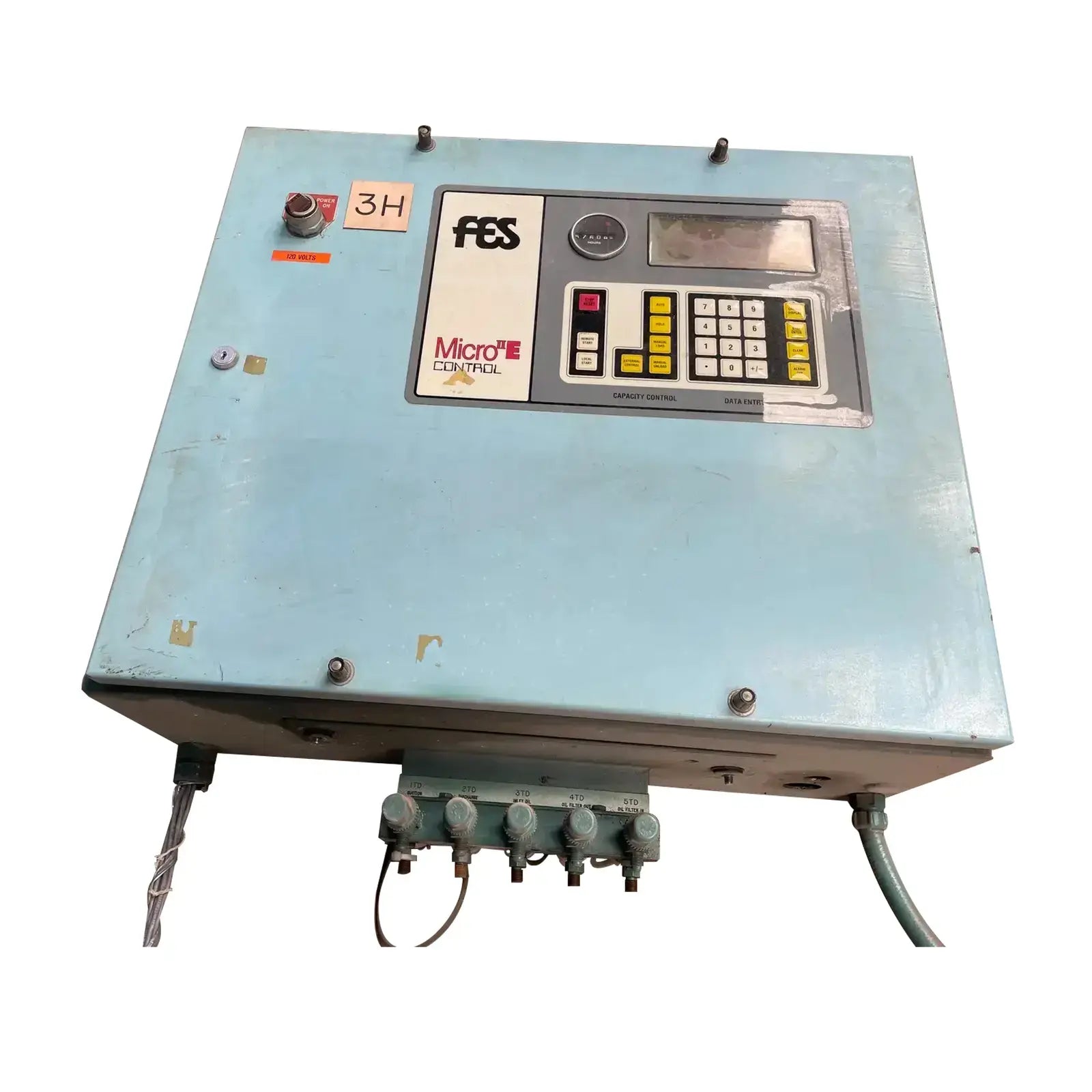 Mf4 Microflush Control Panel FES Micro II E Screw Compressor Micro Control Panel