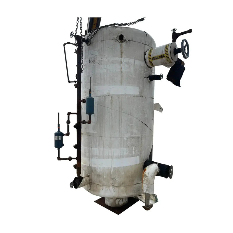 Receptor de amoníaco vertical HA Phillips &amp; Co (40 x 90 pulgadas, 634 galones)