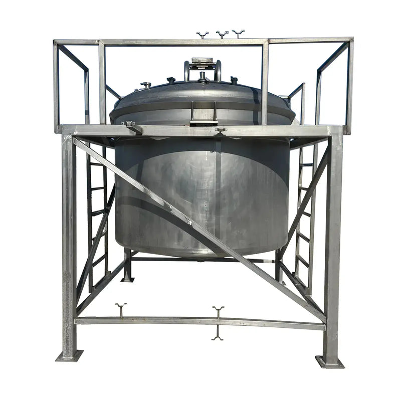 Tanque de mezcla de acero inoxidable DCI Inc (1500 galones)