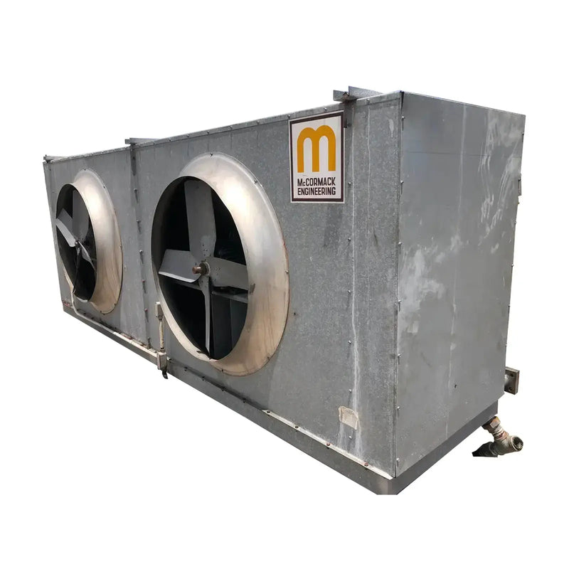 McCormack Manufacturing Co. 7AAHG64MGTA10 Ammonia Evaporator Coil- 28 TR, 2 Fans (Low Temperature)