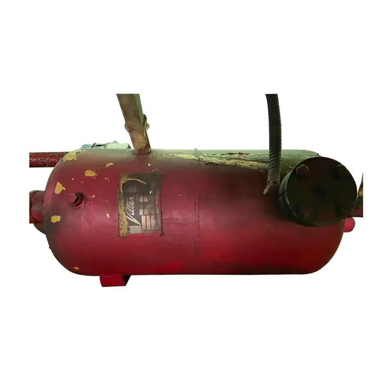 Separador de aceite horizontal Vilter (16 x 35 pulgadas, 30 galones)