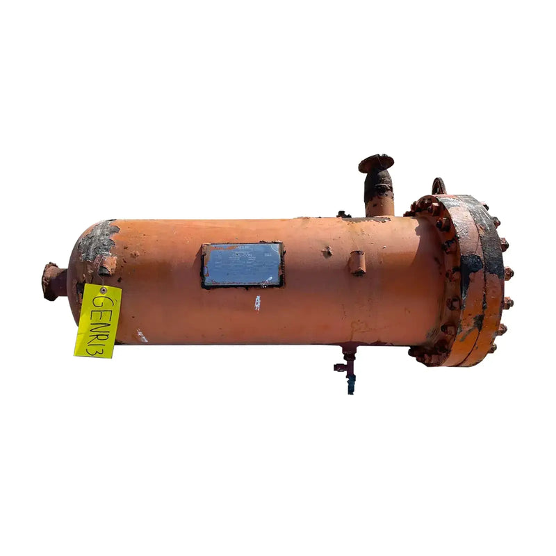 Separador de aceite de descarga horizontal Chil-Con COSR-070 (12,75 pulgadas x 32,625 pulgadas, 20 galones)