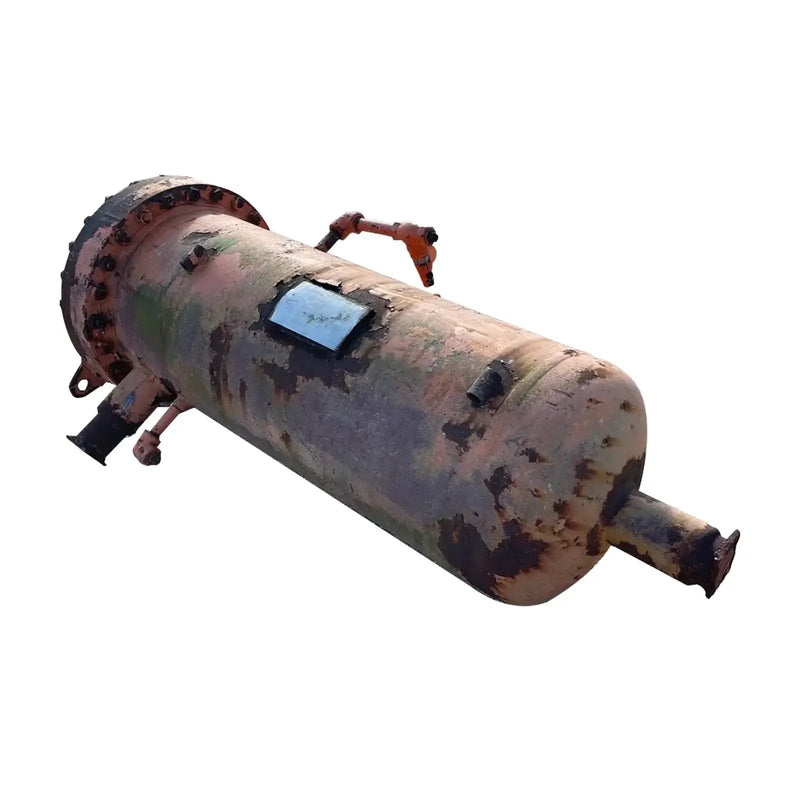Separador de aceite de descarga horizontal Chil-Con COSR-140 (16 pulgadas x 38,125 pulgadas, 42 galones)