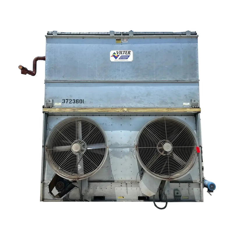 Condensador evaporativo Vilter VSA-211 (211 toneladas nominales, 4 motores, 1 unidad de torre)