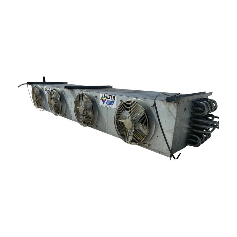 Bobina evaporadora de amoníaco Vilter VLP-16-83-1/3-XA-HGP - 7.2 TR, 4 ventiladores (baja temperatura)