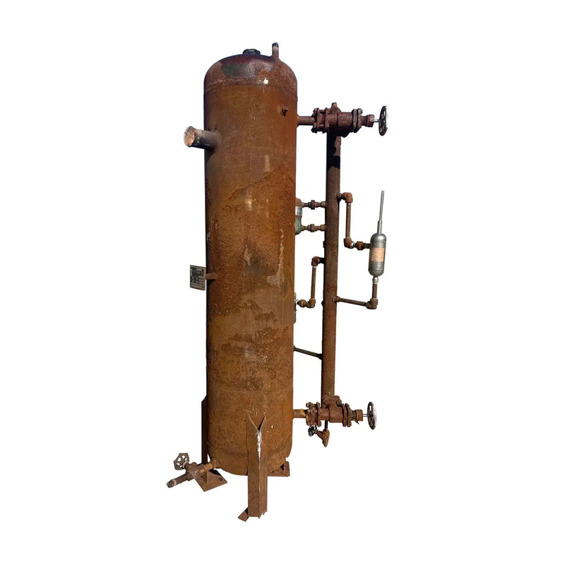 Acumulador de amoníaco vertical Vilter (20 x 84 pulgadas, 150 galones)