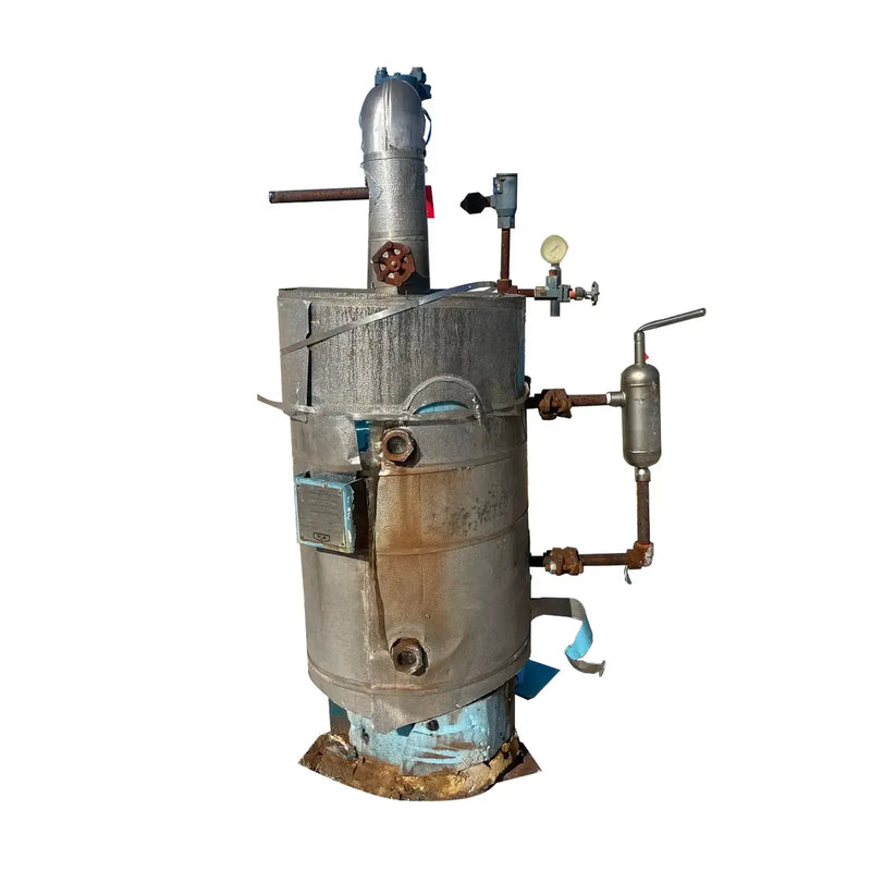 Tanque de descarga de amoníaco vertical RVS (16 x 32 pulgadas, 38 galones)