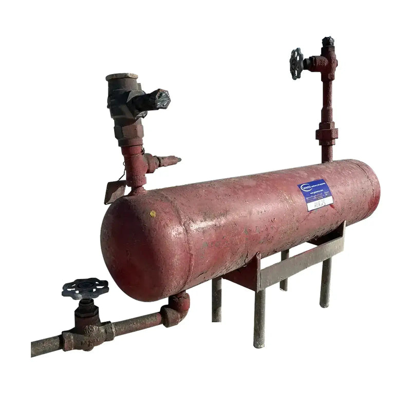 Separador de aceite horizontal (12 x 9 pulgadas, 36 galones)