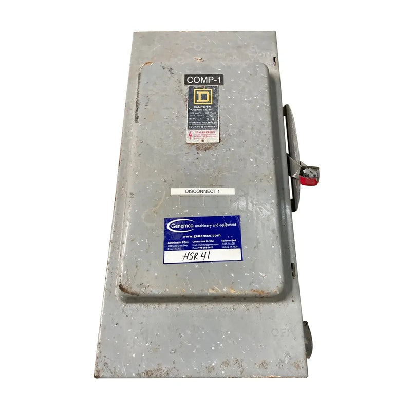 Square D Company 200 AMP Safety switch