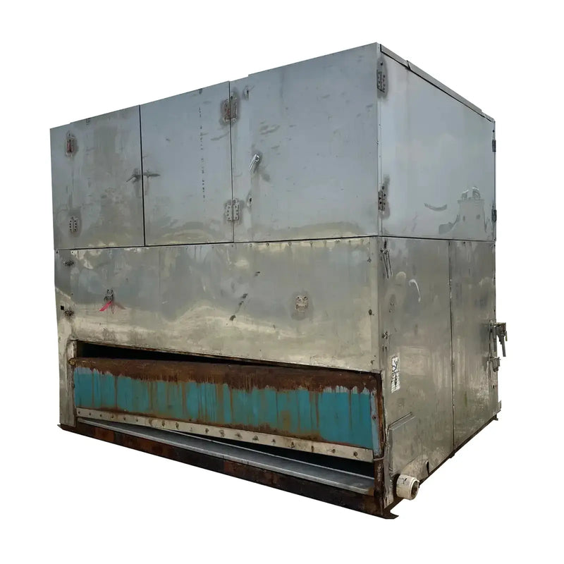 Turbo Ice Máquina de hacer hielo con placa BAR40 de acero inoxidable (refrigeración por amoníaco, 20 toneladas por día)