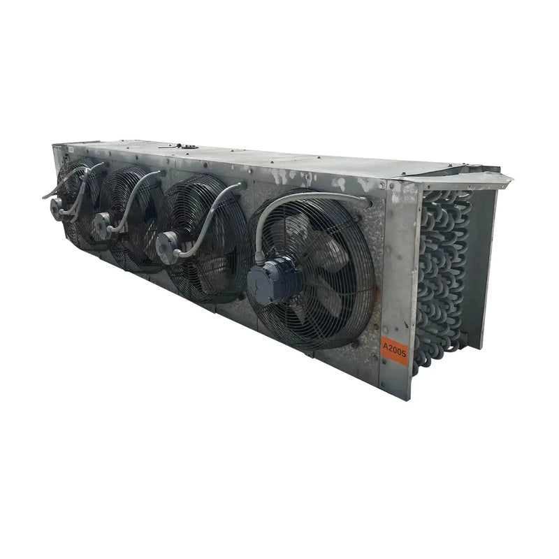 Bobina evaporadora de amoníaco Krack DT4S-925-DXA-HGC-LH - 10 TR, 4 ventiladores (temperatura baja/media)