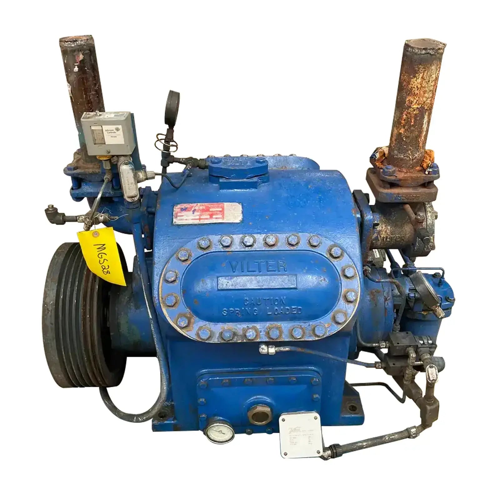 Vilter 454XL 4-Cylinder Bare Reciprocating Compressor (Belt Driven)