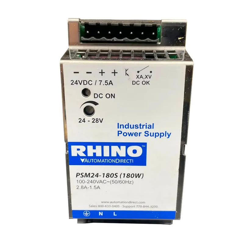 Fuente de alimentación CC Rhino PSM24-180S (180 W)