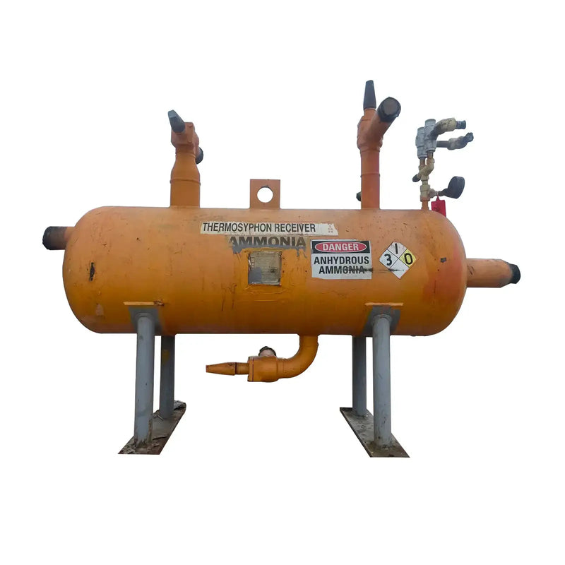 Receptor termosifón horizontal FES (24 x 60 pulgadas, 150 galones)