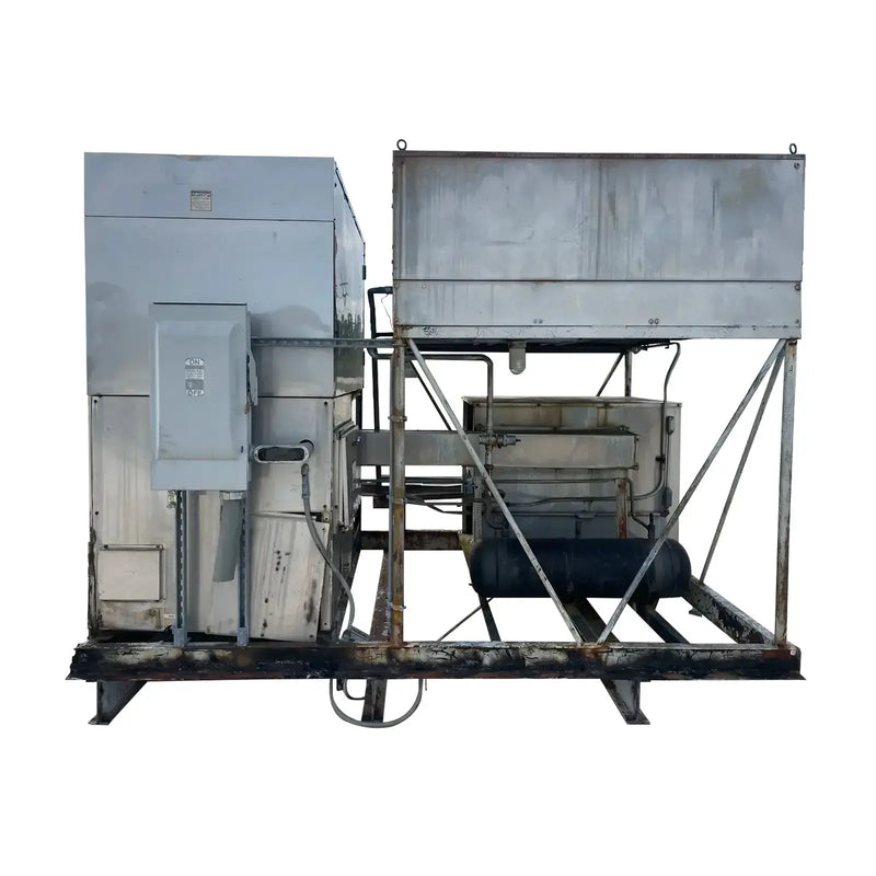 Máquina de hacer hielo con placa Turbo de acero inoxidable CF8SCA (refrigeración con halocarbono (freón), 5 toneladas por día)