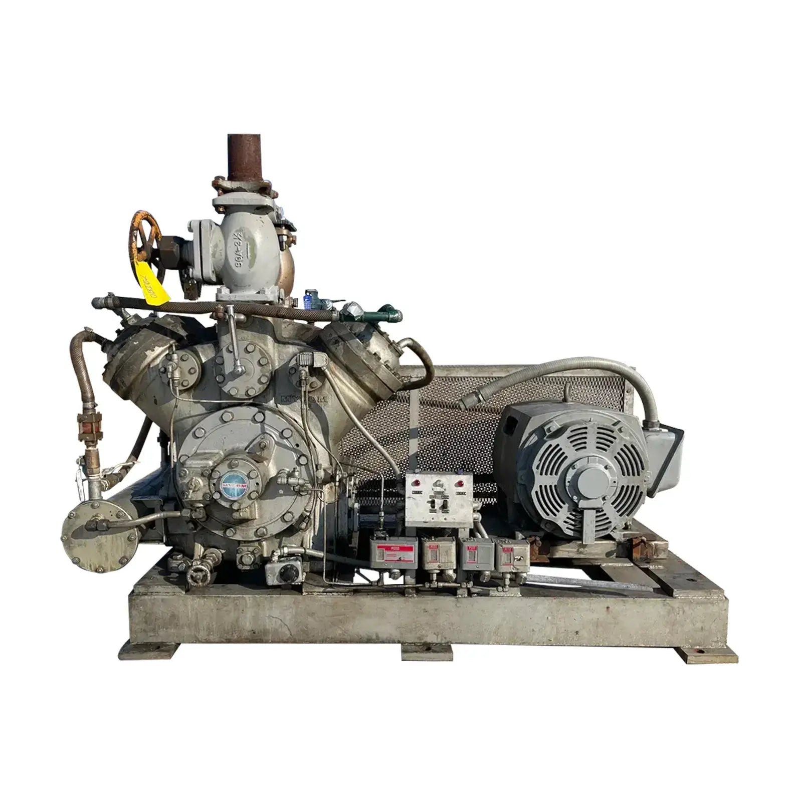 Mycom N4B 4-Cylinder Reciprocating Compressor Package (75 HP 230/460 V