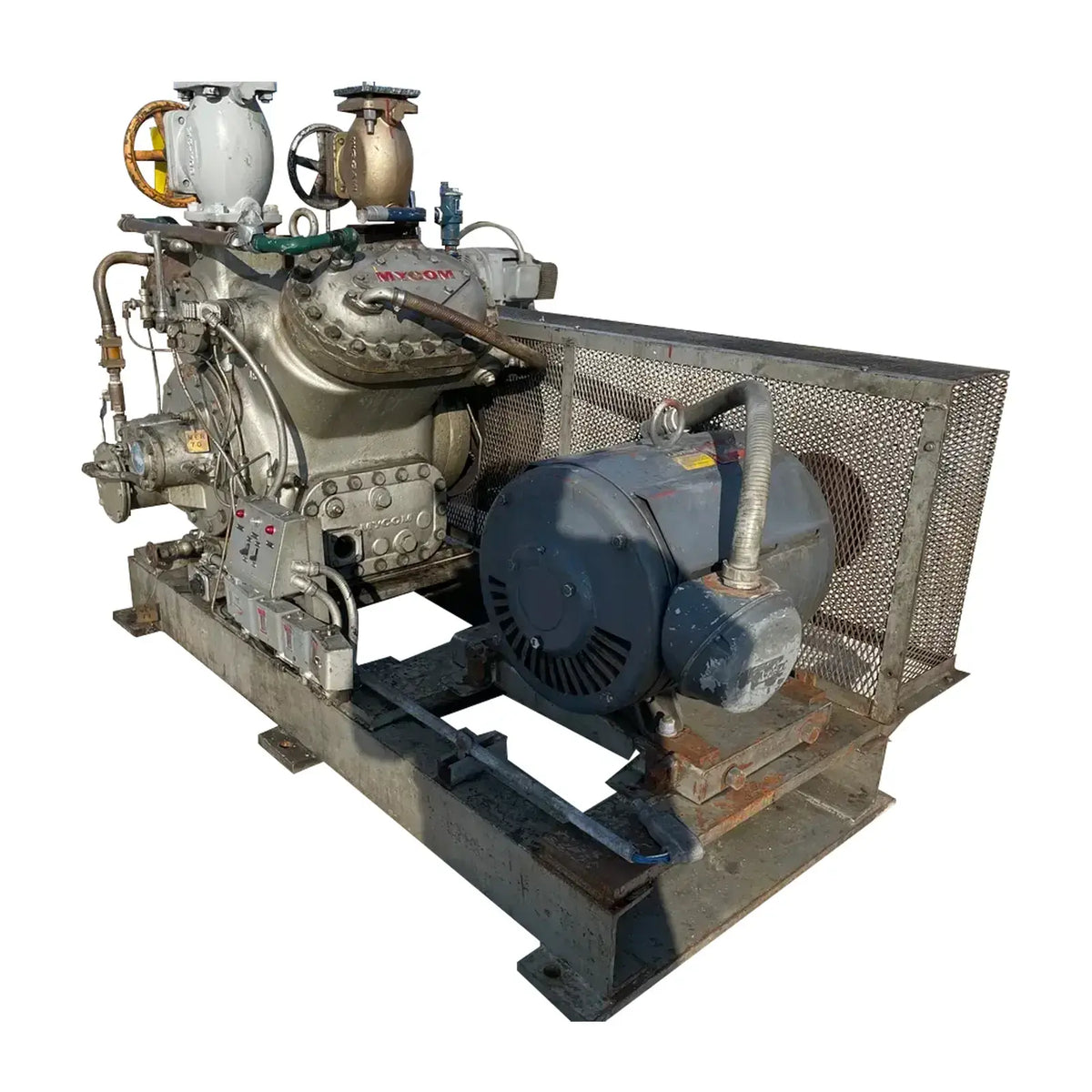 Mycom N4B 4-Cylinder Reciprocating Compressor Package (75 HP 230/460 V