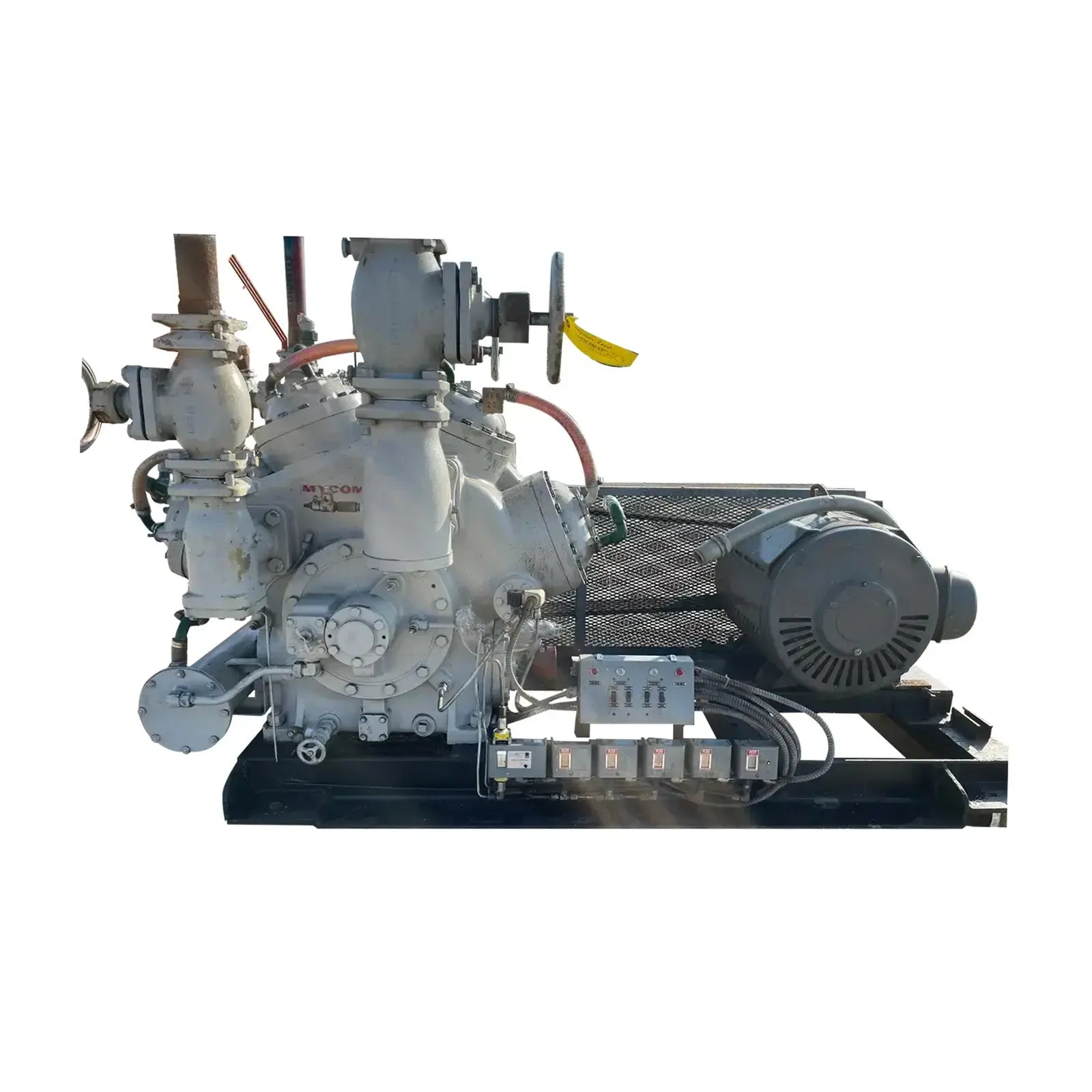 Mycom N62B 8-Cylinder Reciprocating Compressor Package (100 HP 230/460