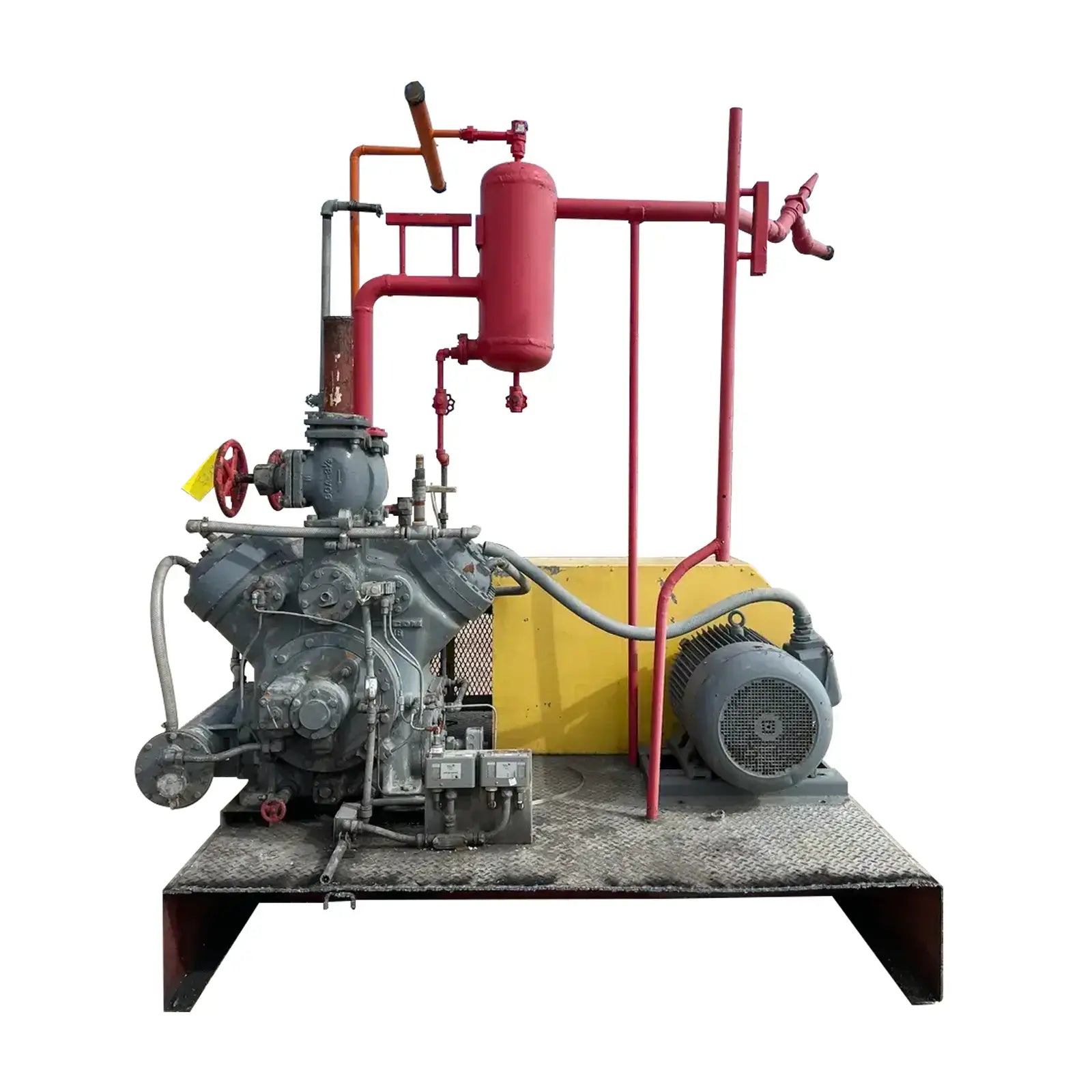 Mycom N4WB 4-Cylinder Reciprocating Compressor Package (60 HP 230/460