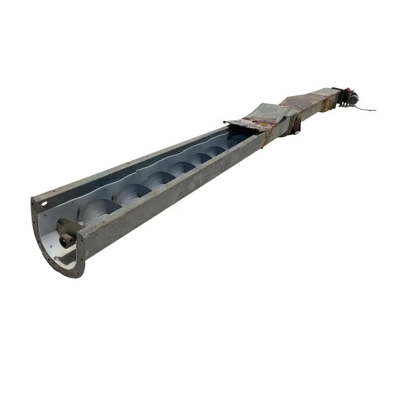 Galvanized Steel Screw Auger (242 in X 9 in Diameter)