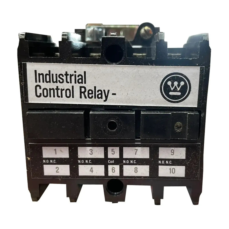 Relé de Control Industrial Westinghouse AR4A sin Cartuchos ( 4 Polos, 120V/60 Hz-110V/50Hz )