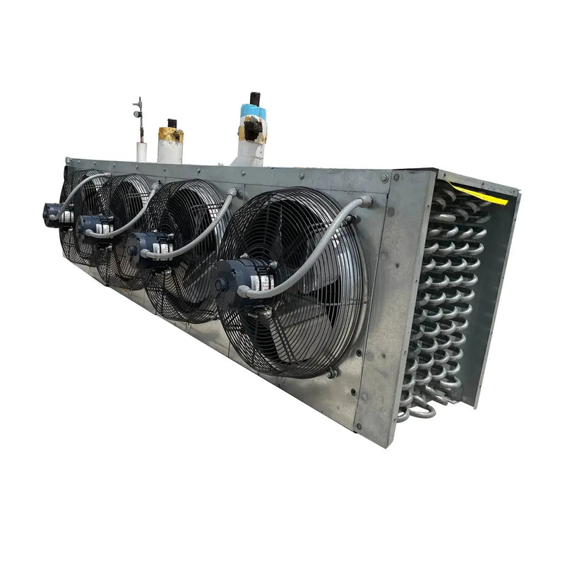 Bobina evaporadora de amoníaco Krack DT4S-1045-FLA-HGU-RH - 13 TR, 4 ventiladores (baja temperatura)