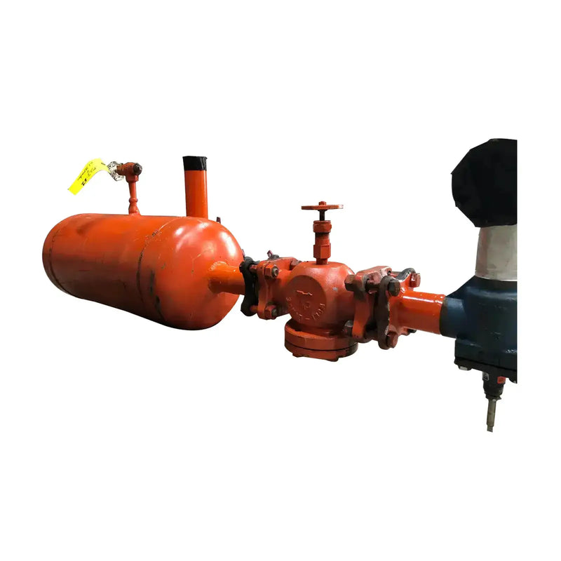 Separador de aceite horizontal R&amp;Y (12 pulgadas x 32 pulgadas, 15 galones)